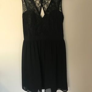 Elegant Black Lace Dress
